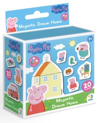 Peppa Pig Dream Home – Μαγνητικό σετ με 20 μαγνήτες
