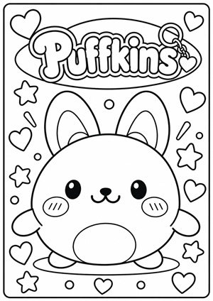 Χρωμοσελίδα Puffkins Surprise