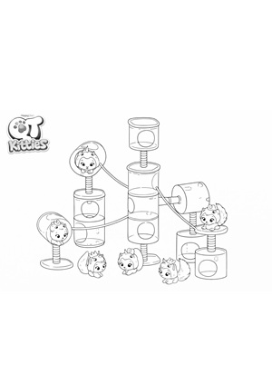 Χρωμοσελίδα QT Kitties